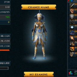 max Corpo-a-Corpo main | 2.5B+ Riqueza | 2752 total | 329 qp | 106 Criação de runas, 104 Fletching, 103 Ataque, 103 Força, 104 Defesa, 102 smithing - cryptrs254 0